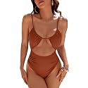 Blooming Jelly Womens One Piece Swimsuit Sexy
