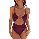 Blooming Jelly Womens One Piece Swimsuit Sexy