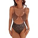 Blooming Jelly Womens One Piece Swimsuit Sexy