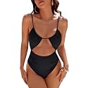 Blooming Jelly Womens One Piece Swimsuit Sexy