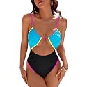 Blooming Jelly Womens One Piece Swimsuit Sexy