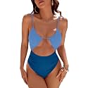 Blooming Jelly Womens One Piece Swimsuit Sexy