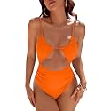 Blooming Jelly Womens One Piece Swimsuit Sexy