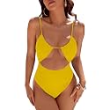 Blooming Jelly Womens One Piece Swimsuit Sexy