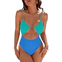Blooming Jelly Womens One Piece Swimsuit Sexy