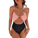 Blooming Jelly Womens One Piece Swimsuit Sexy