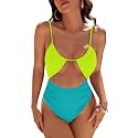 Blooming Jelly Womens One Piece Swimsuit Sexy