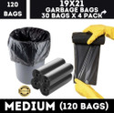 BLOOMWELL biodegradable Black Garbage Bags Medium 4