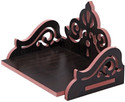 Bloriza Wooden Wall Mounted Hanging Puja Temple Wood God Stand for Pooja Room Puja Mandir for Home Wall Office &Shop Engineered Wood, Solid Wood Home Temple