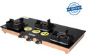 BLOSSOM 3 Burner Gas Stove Rose Gold