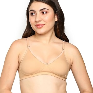BLOSSOM Womens Everyday T-Shirt Bra with Molded