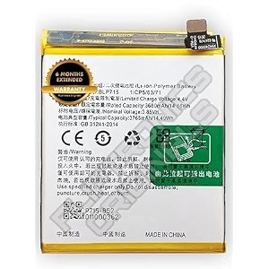 blp715 battery for oppo k3  x  rmx1901 battery with 6 month warranty m229