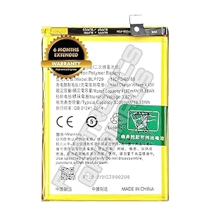 blp729 battery for oppo 5i 5s rmx2030  realme c3  rmx2027 battery with 6 month warranty y244