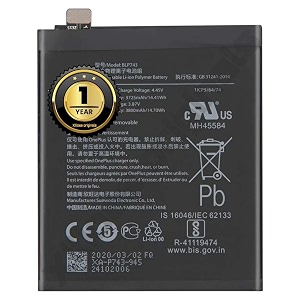 blp743 battery for oneplus 7t hd1900 hd1901 hd1903 hd190 hd1907 battery with 1 year warranty a20