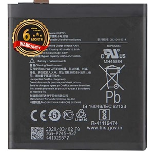 blp745 battery for oneplus 7t pro battery with 6 month warranty a181