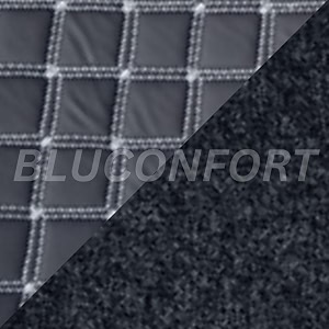 premium 7d car mat full set for mahindra xuv 500 5-seater  luxury leather double car floor mat complete set  100 waterproof and washable  color  silver-black