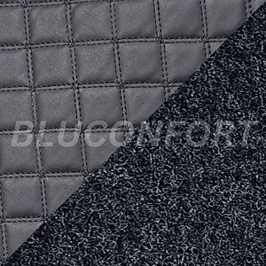 premium 7d car mat full set for honda city model 2020-2025  luxury leather double car floor mat complete set  100 waterproof and washable  color  black-black