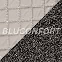 Premium 7D car mat Full Set for Honda Amaze (Model: 2013-2017) | Luxury Leather Double Car Floor Mat Complete Set | 100% Waterproof and Washable | Color : Beige-Beige