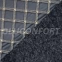 Premium 7D car mat Full Set for Kia Seltos (Model: 2019-2022) | Luxury Leather Double Car Floor Mat Complete Set | 100% Waterproof and Washable | Color : Golden-Black