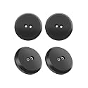 Corvette Jack Pucks Aluminum Jack Pad Adapter, 4-Pack, Black