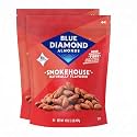 Blue Diamond Almonds Gluten Free Smokehouse Flavored Snack Nuts, 16 Oz Resealable Bag (Pack of 2)