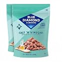 Blue Diamond Almonds Salt N' Vinegar Flavored Snack Nuts, 16 Oz Resealable Bag (Pack of 2)