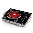 Blue eagle Infrared Induction Cooktop Touch Panel 2000 Watt (All Utensil use-able) Radiant Cooktop