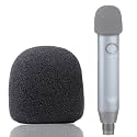 Blue Ember Pop Filter - Ember Mic Windscreen Foam Cover to Reduce Plosive Wind Noises by YOUSHARES
