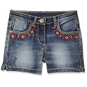 Blue Giraffe Girls39 Slim Fit Shorts SS18GSHOSB52_Blue_10