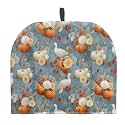 Blue Goose Pumpkin Patch Tea Cozy for Teapot Insulated Fall Halloween Tea Cosy for Teapot Home Kitchen Decor Tea Pot Cover for Decoration