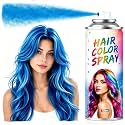 Blue Hair Color Spray, Temporary Washable Hair Spray for Kids Women Men