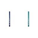 Blue Heaven Soft Kajal Eyeliner, Matte, Blue, 0.31G And Soft Kajal Eyeliner Pencil, Green, 0.31G