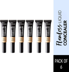 blue heaven flawless liquid concealer pack of 6 concealer