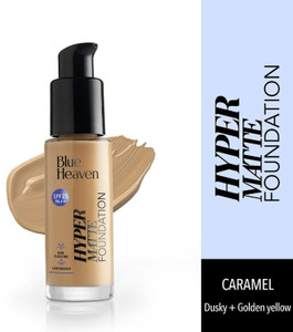 blue heaven hyper matte foundation - caramel 401 foundation caramel 30 ml