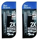Blue Heaven Long Lasting Soft Pencil Kajal Eye Liner (Black, 0.62 G), Shimmery Finish