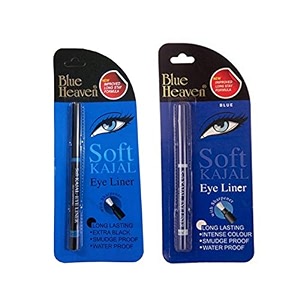 blue heaven soft kajal blue amp black pack of 2