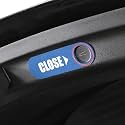 GZXinWei Blue Suede Interior Rear Trunk Liftgate Close Button Trim Sticker Frame Decor Accessories for Alcantara Tesla Model Y 2020-2024 Model 3 2021-2023