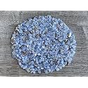 Blue Lace Agate Chips – Natural Mini Blue Lace Agate Stones, Crushed Undrilled Blue Lace Agate, Semi-Tumbled Genuine Blue Lace Agate (3 lbs Bulk)