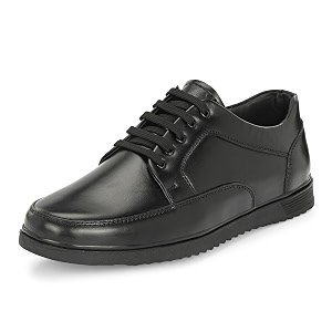 Blue Leather by Centrino Genuine Leather Slip-On