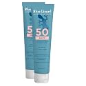Blue Lizard BABY Mineral Sunscreen with Zinc Oxide,SPF 50+,Water Resistant,UVA/UVB Protection with Smart Cap Technology - Fragrance Free,5 oz. Tube,(Pack of 2)