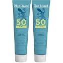 Blue Lizard Kids Mineral SPF 50 Sunscreen Lotion, 100% Mineral, Children’s Sunscreen, Water-Resistant Formula, Paraben-Free, Fragrance-Free, 5 fl oz (Pack of 2)