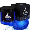 Blue Mica Powder for Epoxy Resin 56g / 2oz. Jar - TECHAROOZ 2 Tone Resin Dye Color Pigment Powder for Lip Gloss, Nails, Colorant for Bath Bombs &amp; Soap Making
