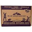 Blue Mountain Hay Orchard Grass Hay for Small Pets, High Fiber Feed, 5lb
