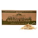 Blue Mountain Hay Organic Garden Straw Mulch for Beds & Garden Cover, 10lb