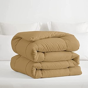 550 gsm microfiber comforter double bed blanketrajaiquiltdohar 9034 x 10034 restful sleep box stitch comforter for double bed beige color