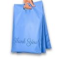 Donyson Blue Poly Mailers with Handle, 10x13, 100 Pack, Packaging Bags
