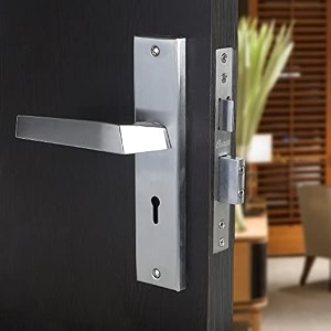 blue space premium heavy duty mortise door lock for bedroom living room main door  3 keys  6 lever double stage lockset for house hotel office sana matt satin