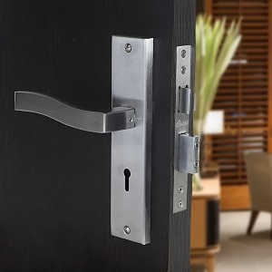 blue space premium heavy duty mortise door lock for bedroom living room main door  3 keys  6 lever double stage lockset for house hotel office viva matt satin