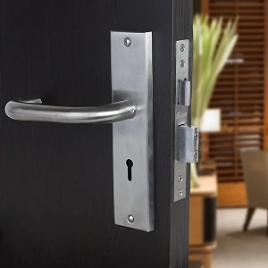 blue space premium heavy duty mortise door lock for bedroom living room main door  3 keys  6 lever double stage lockset for house hotel office mg1103 matt satin