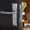 Blue Space Premium Heavy Duty Mortise Door Lock for Bedroom, Living Room, Main Door | 3 Keys | 6 Lever Double Stage Lockset for House Hotel Office (MG1103, Matt Satin)